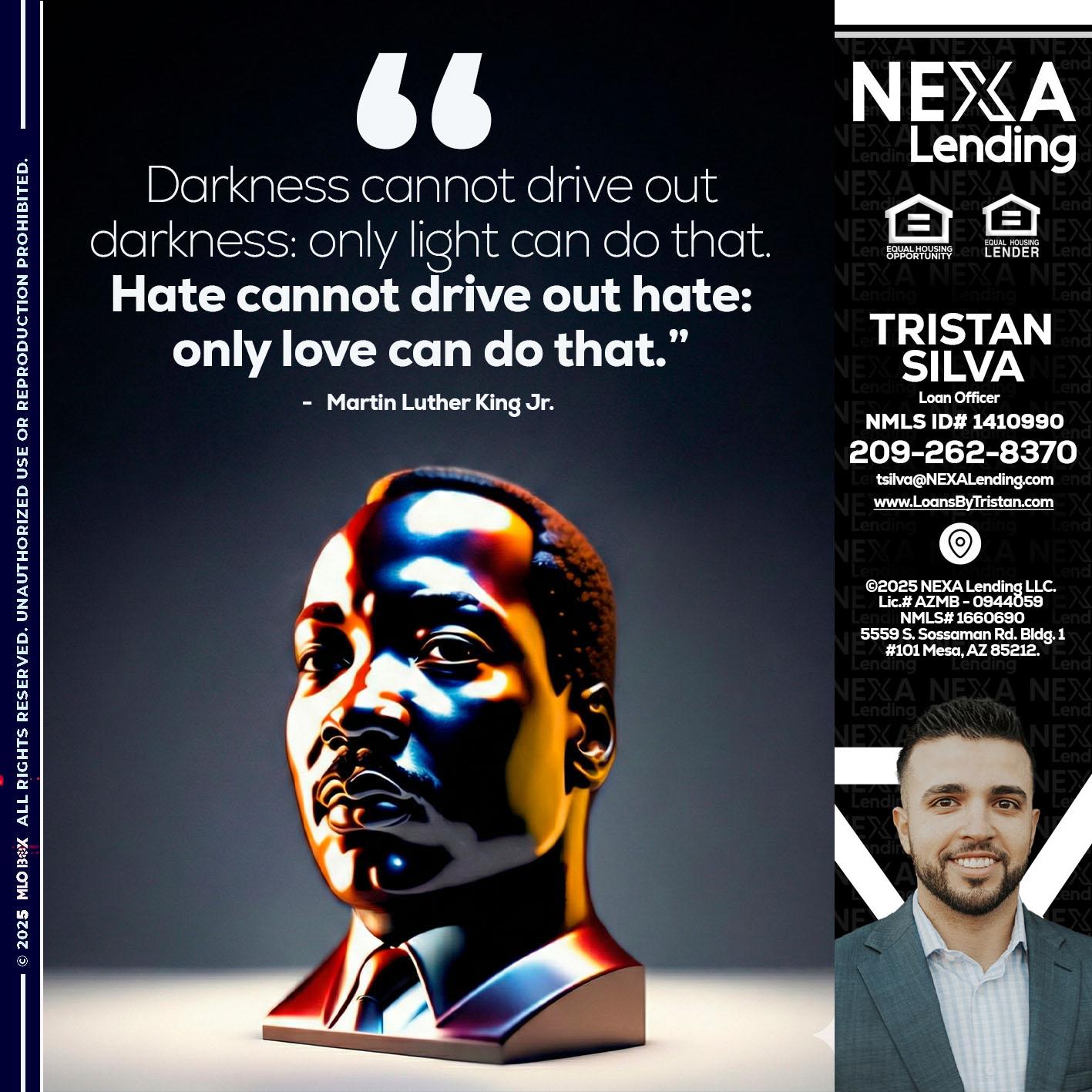 MLK 2026 - Tristan Silva -Loan Officer