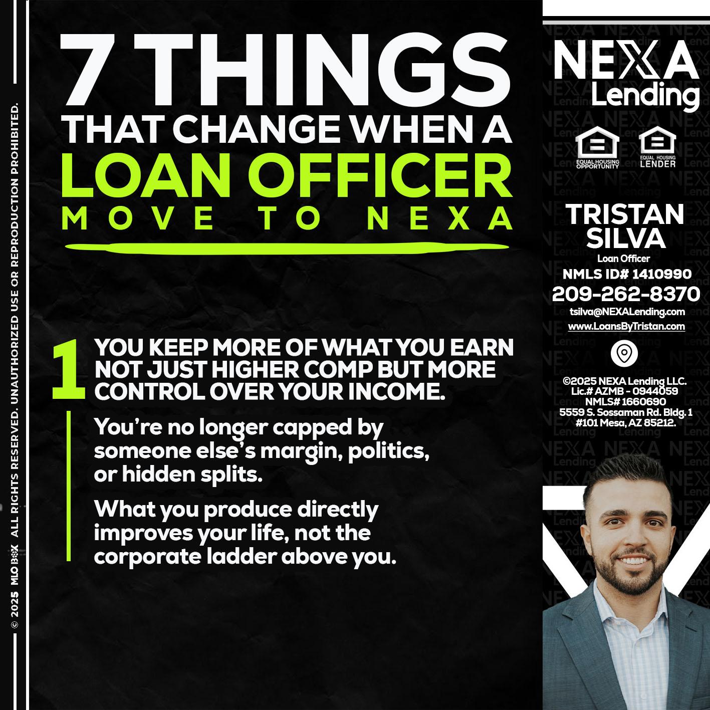 7 THINGS (1) - Tristan Silva -Loan Officer
