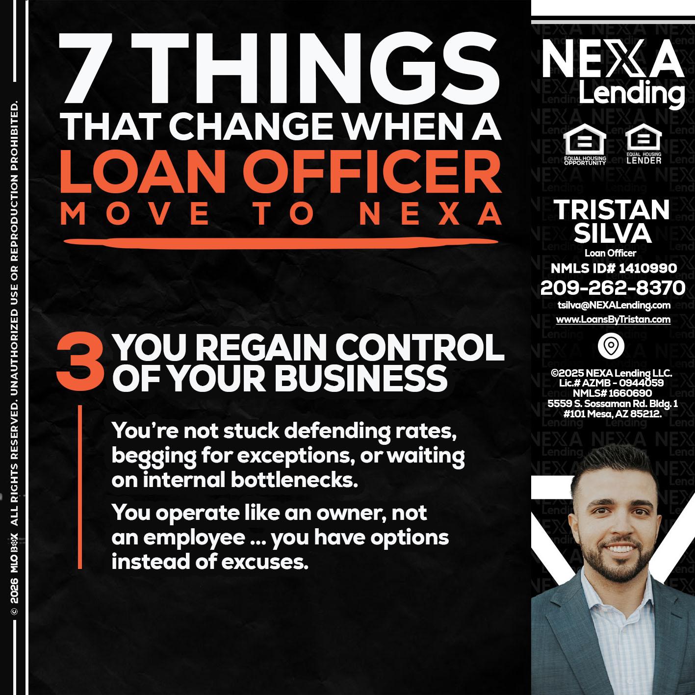 7 things (3) - Tristan Silva -Loan Officer
