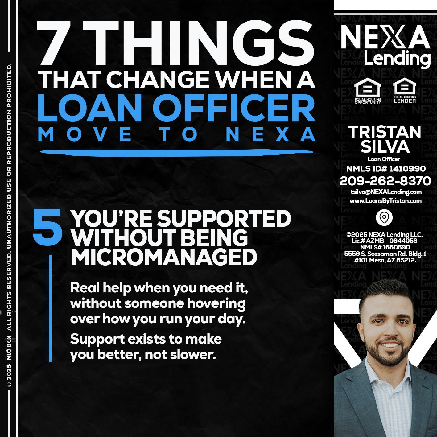 7 THINGS (5) - Tristan Silva -Loan Officer