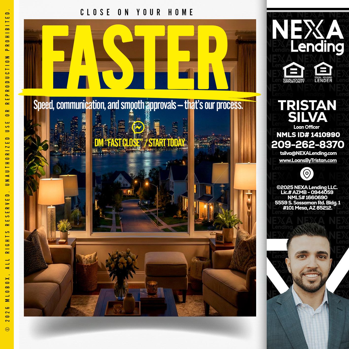 FASTER - Tristan Silva -Loan Officer