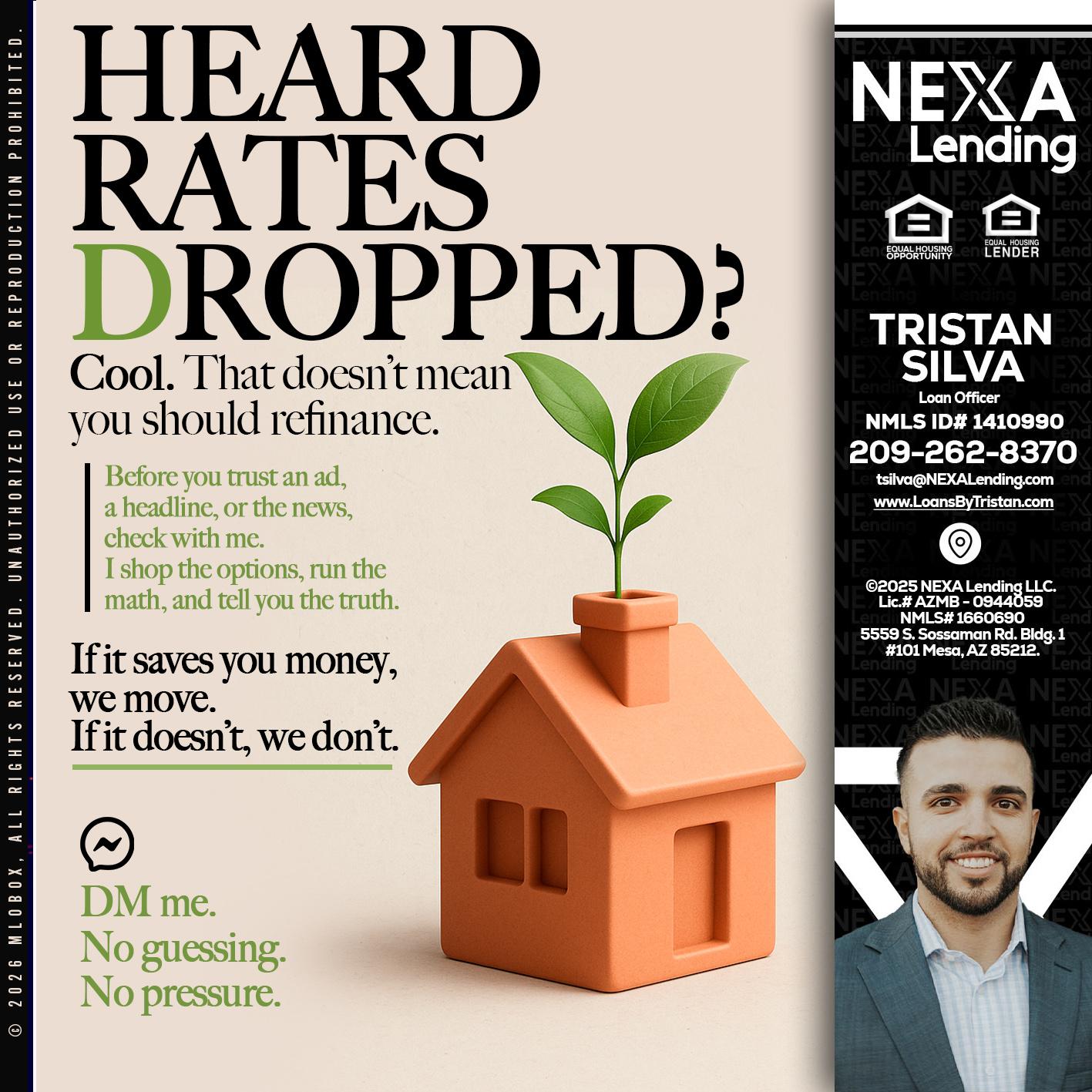 HEARD RATES - Tristan Silva -Loan Officer
