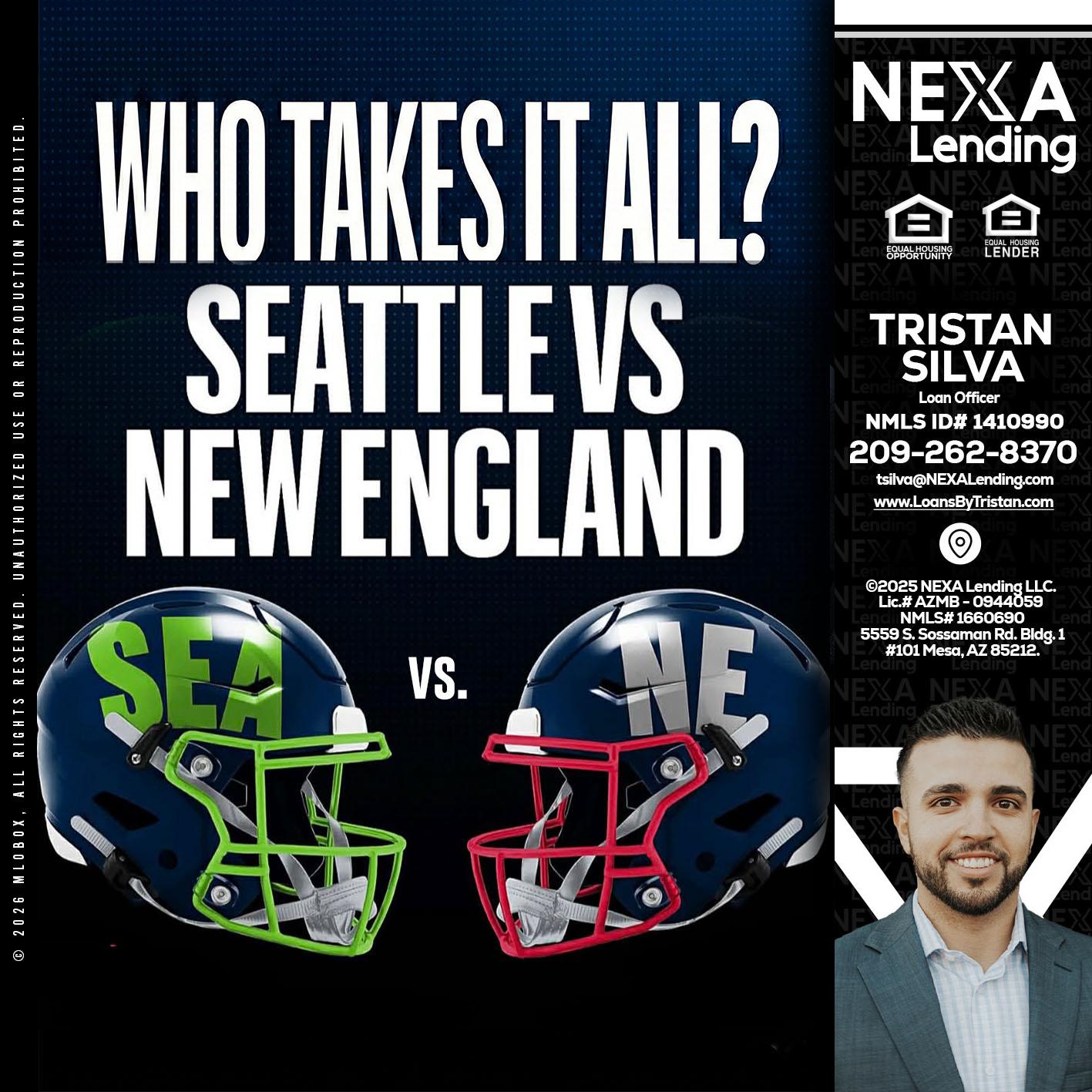 WHO TAKE IT ALL? - Tristan Silva -Loan Officer