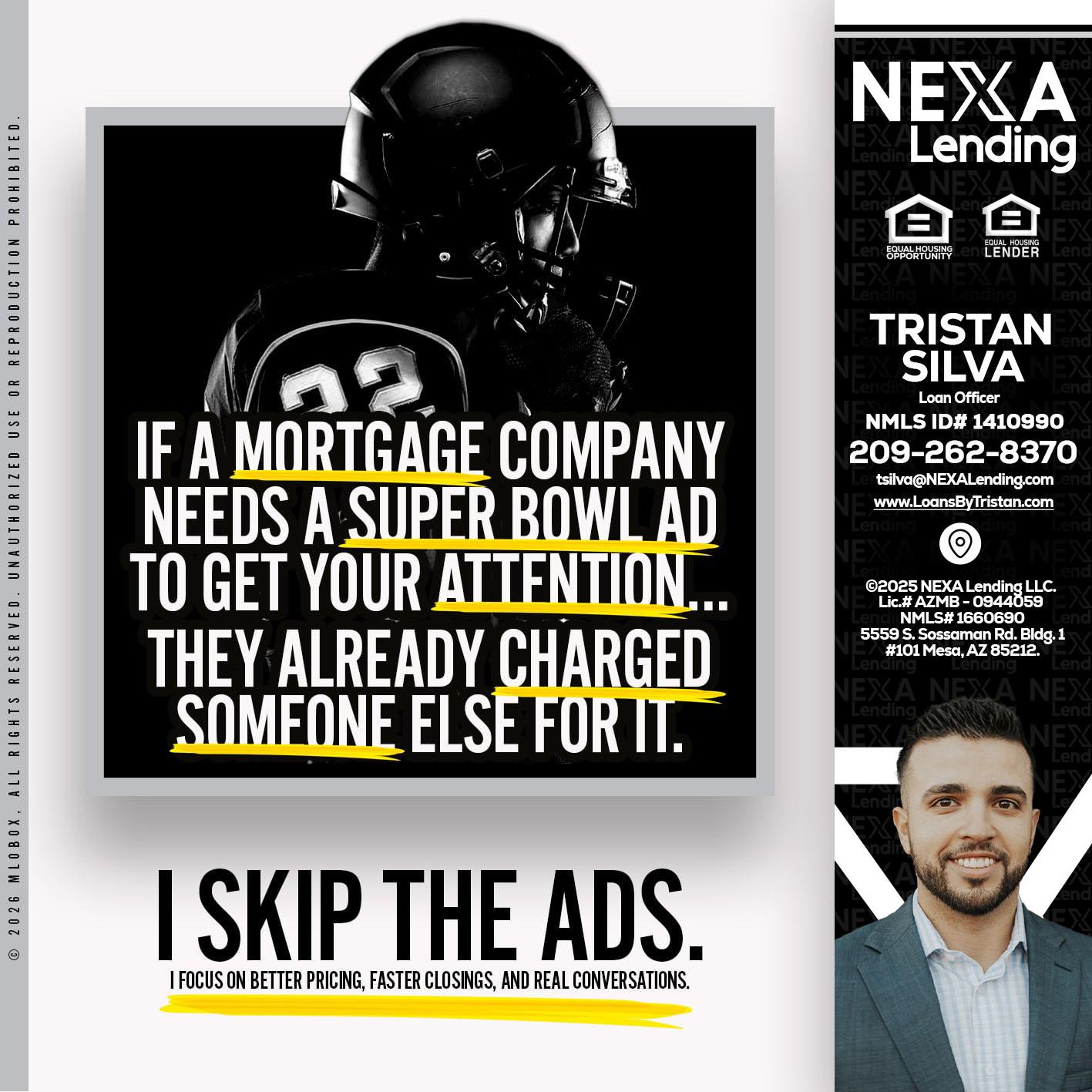 if a mortgage ad - Tristan Silva -Loan Officer