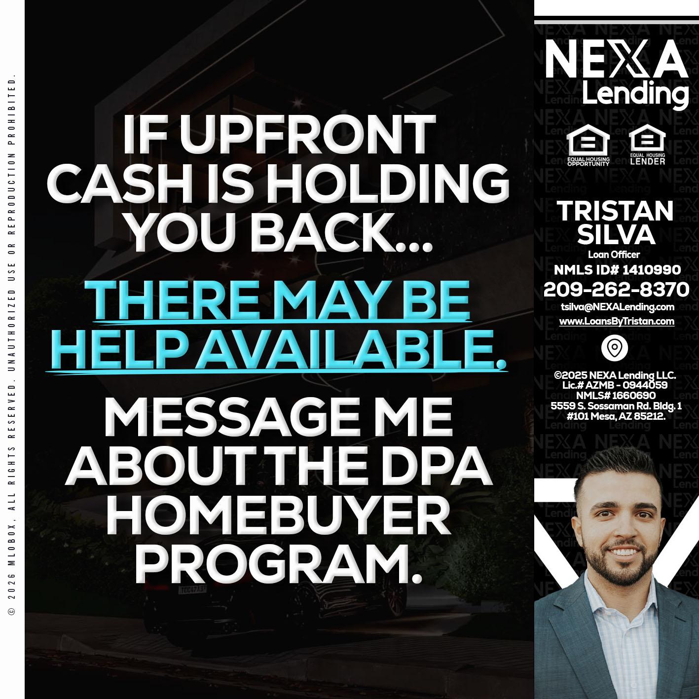 IF UPFRONT - Tristan Silva -Loan Officer