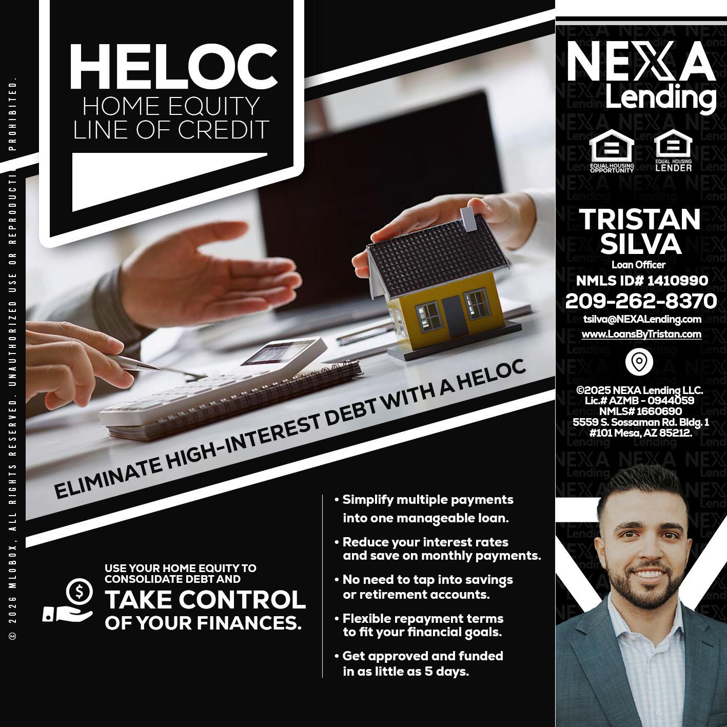 HELOC - Tristan Silva -Loan Officer