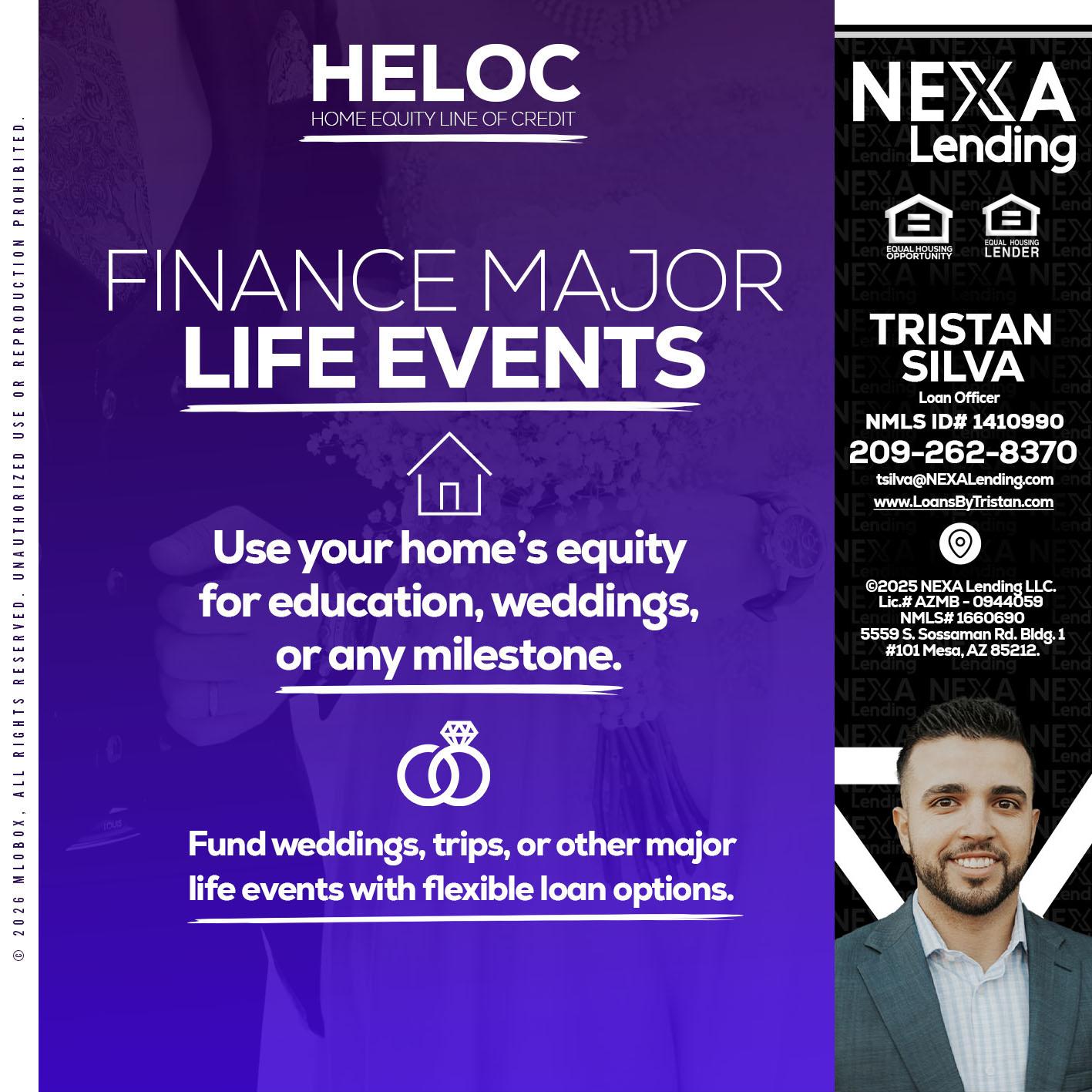 HELOC - Tristan Silva -Loan Officer
