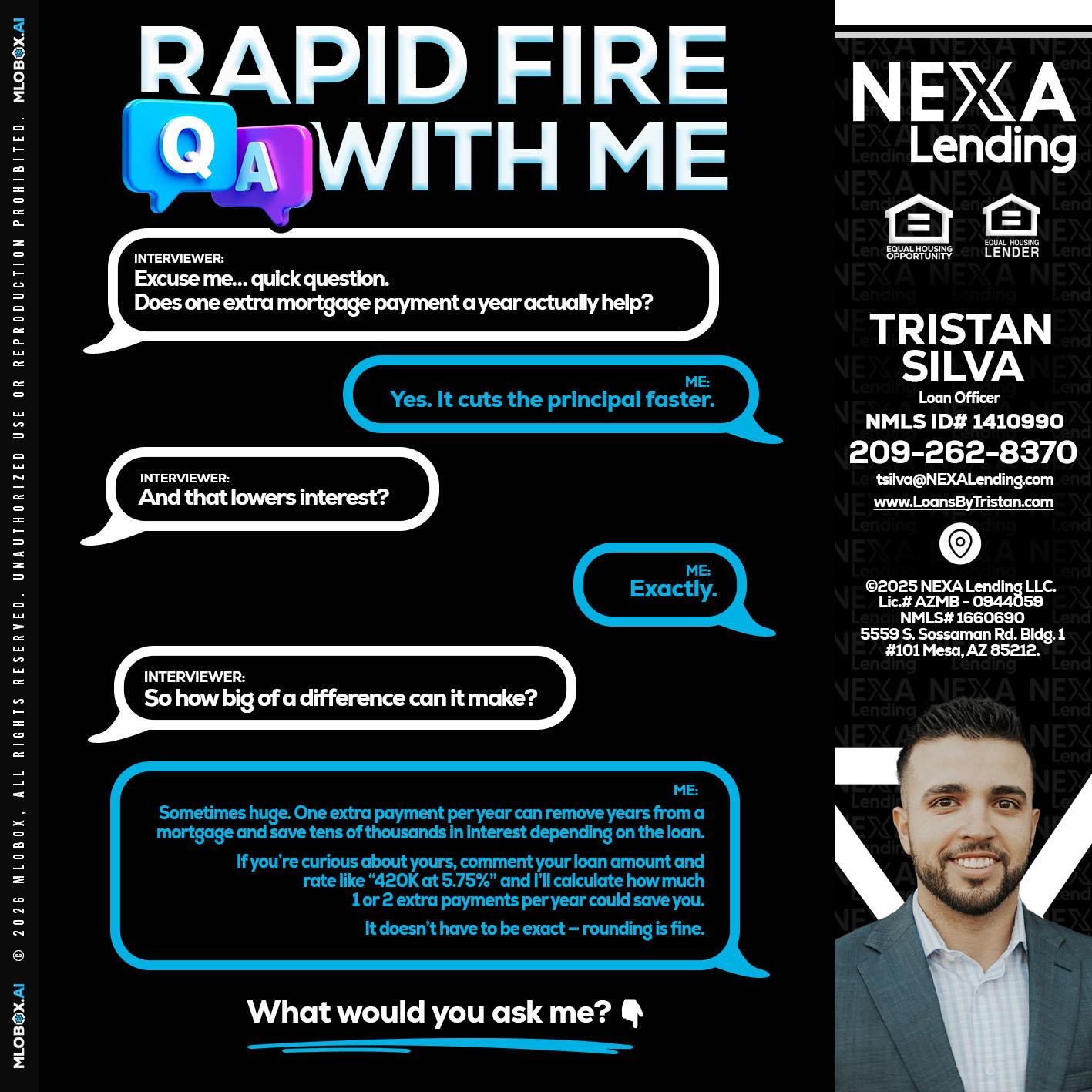 RAPID Q&A - Tristan Silva -Loan Officer