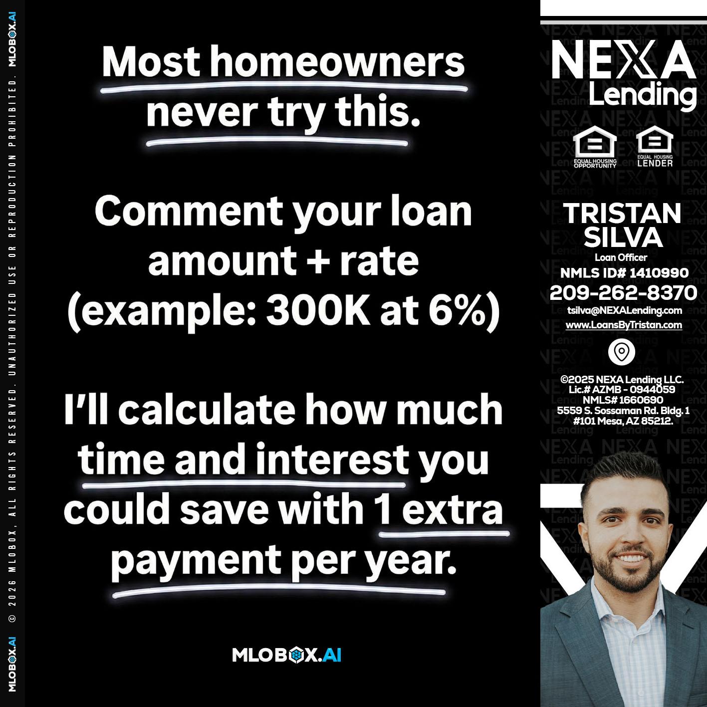 most owners - Tristan Silva -Loan Officer
