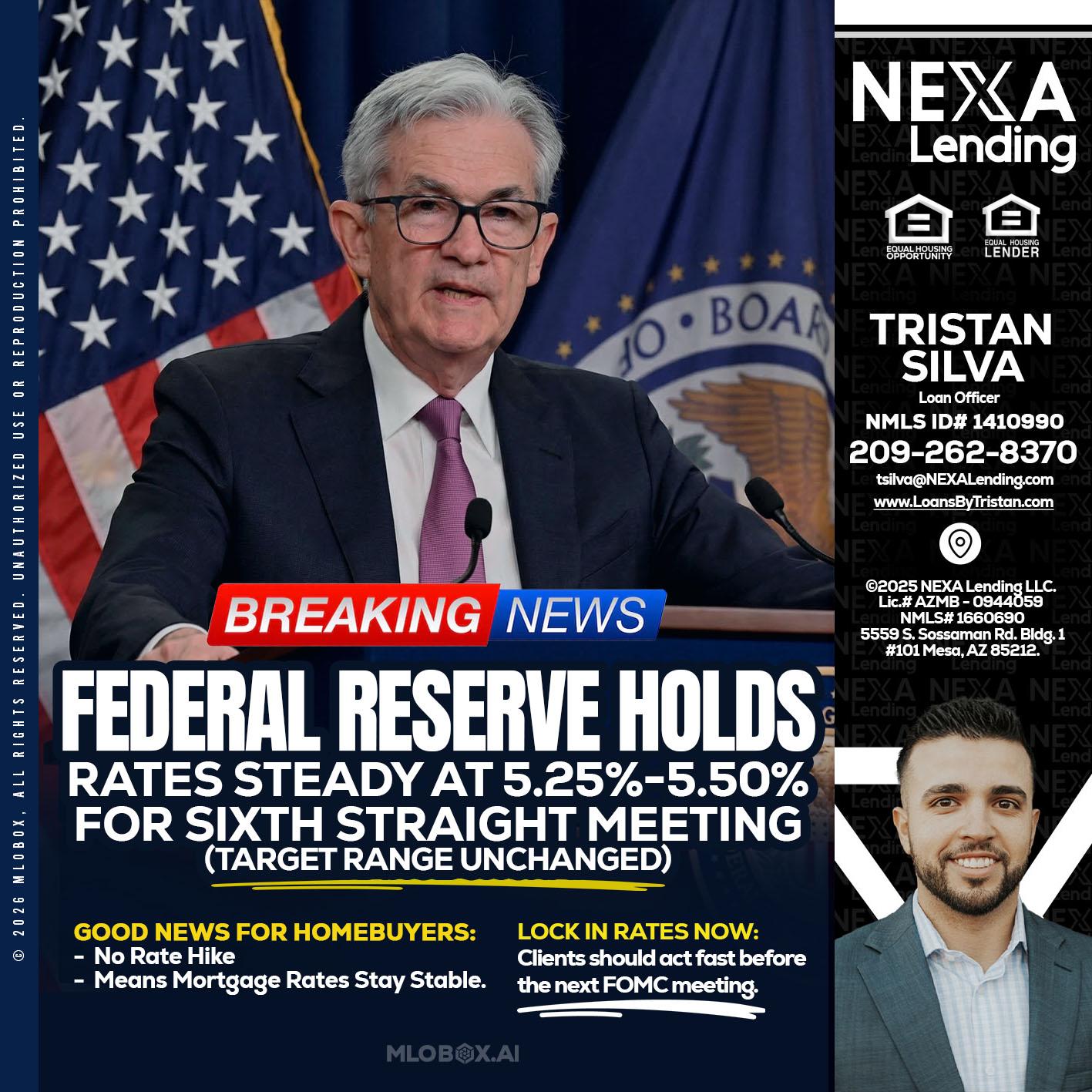 federal reserve - Tristan Silva -Loan Officer