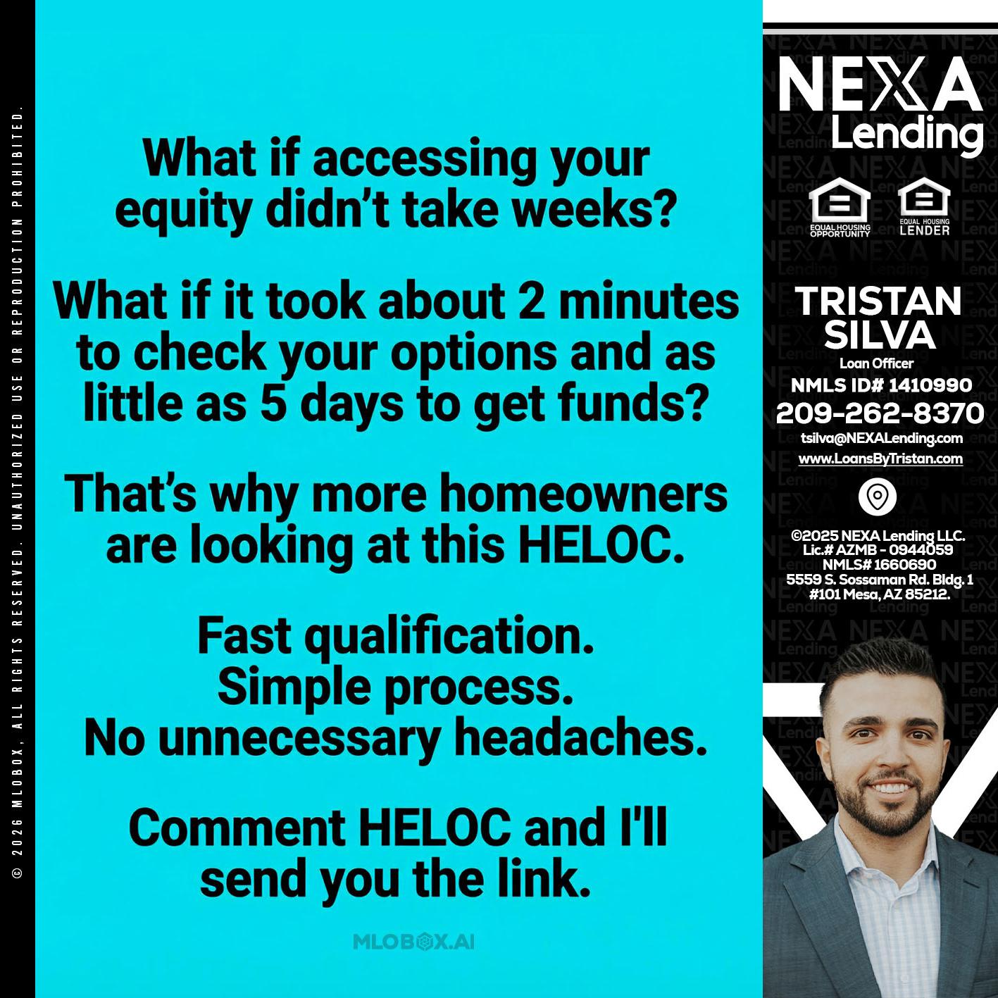 what if - Tristan Silva -Loan Officer