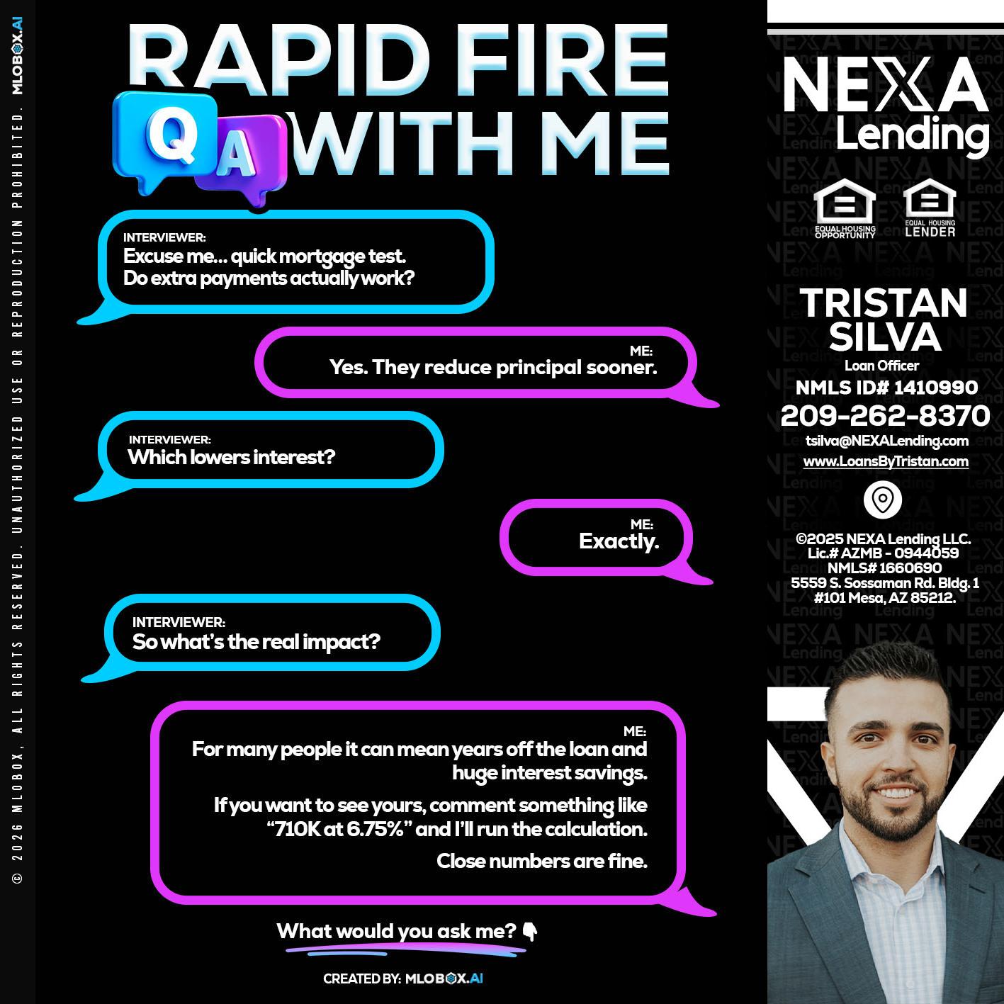 RAPID QA - Tristan Silva -Loan Officer