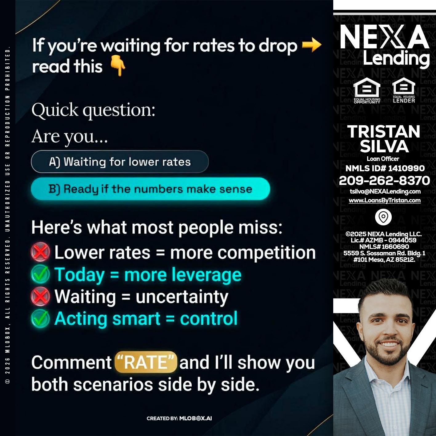 IF YOU ARE - Tristan Silva -Loan Officer