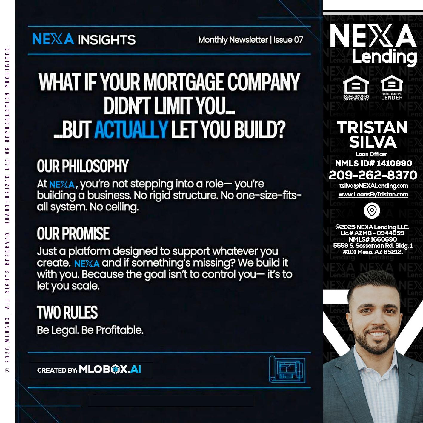 NEXA INSIGHTS - Tristan Silva -Loan Officer