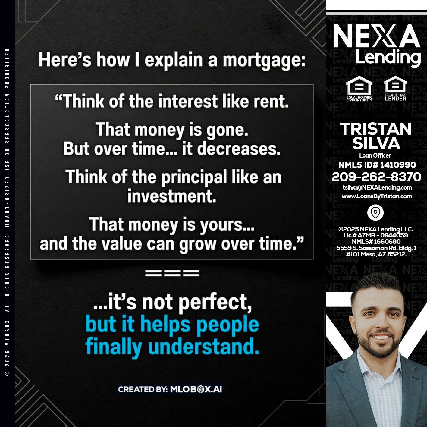 HERES NOW - Tristan Silva -Loan Officer