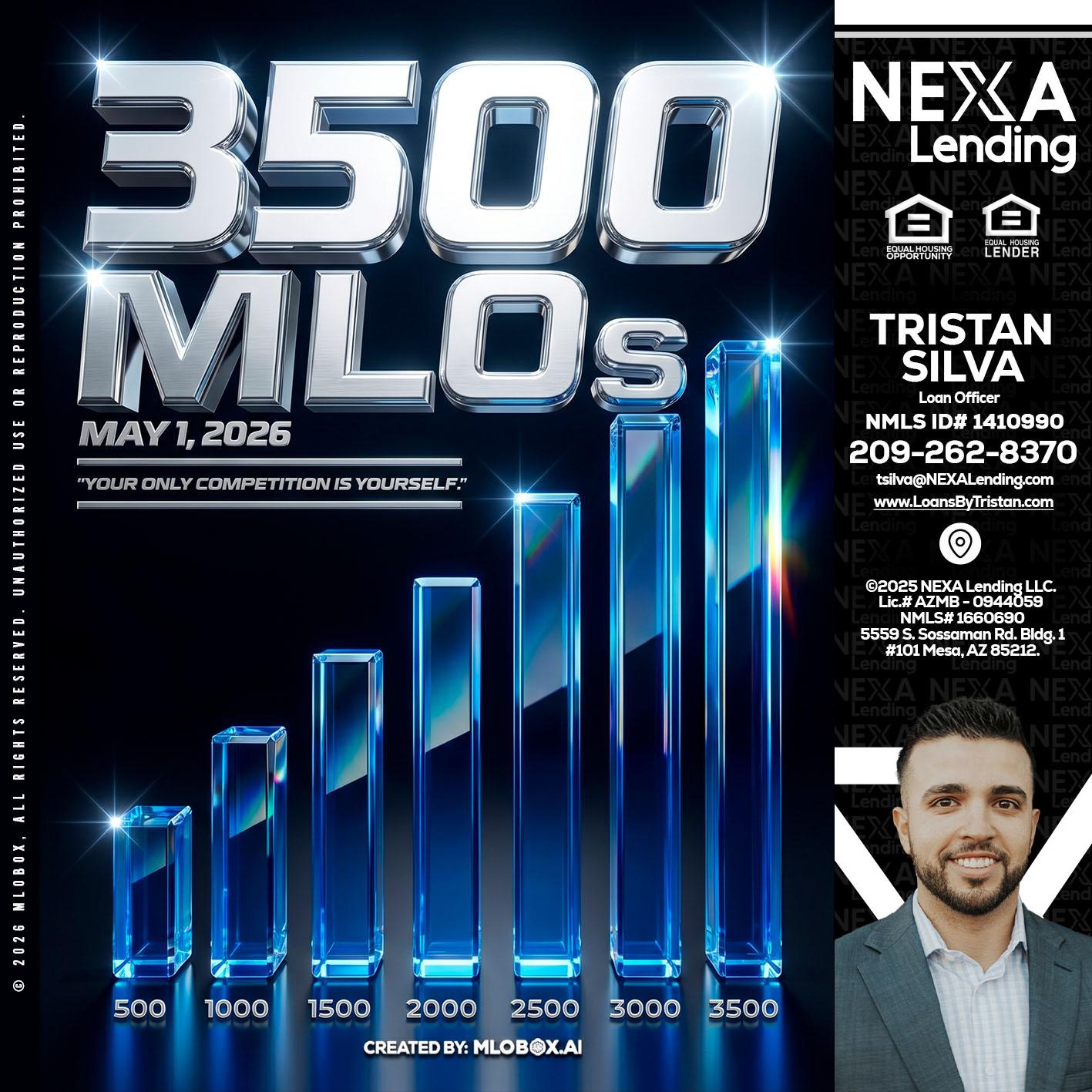 3500 MLOs - Tristan Silva -Loan Officer