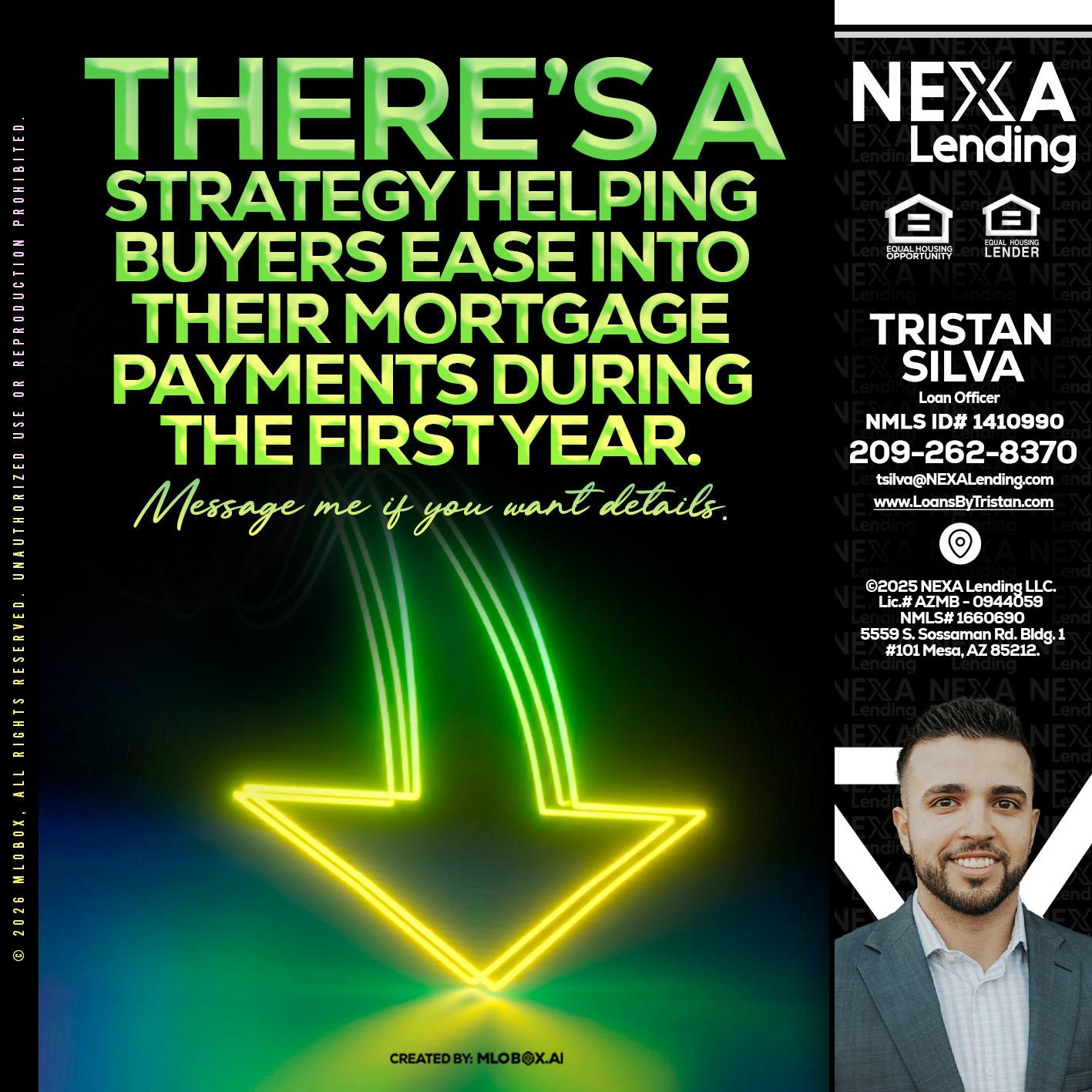 THERES A STATEGY - Tristan Silva -Loan Officer