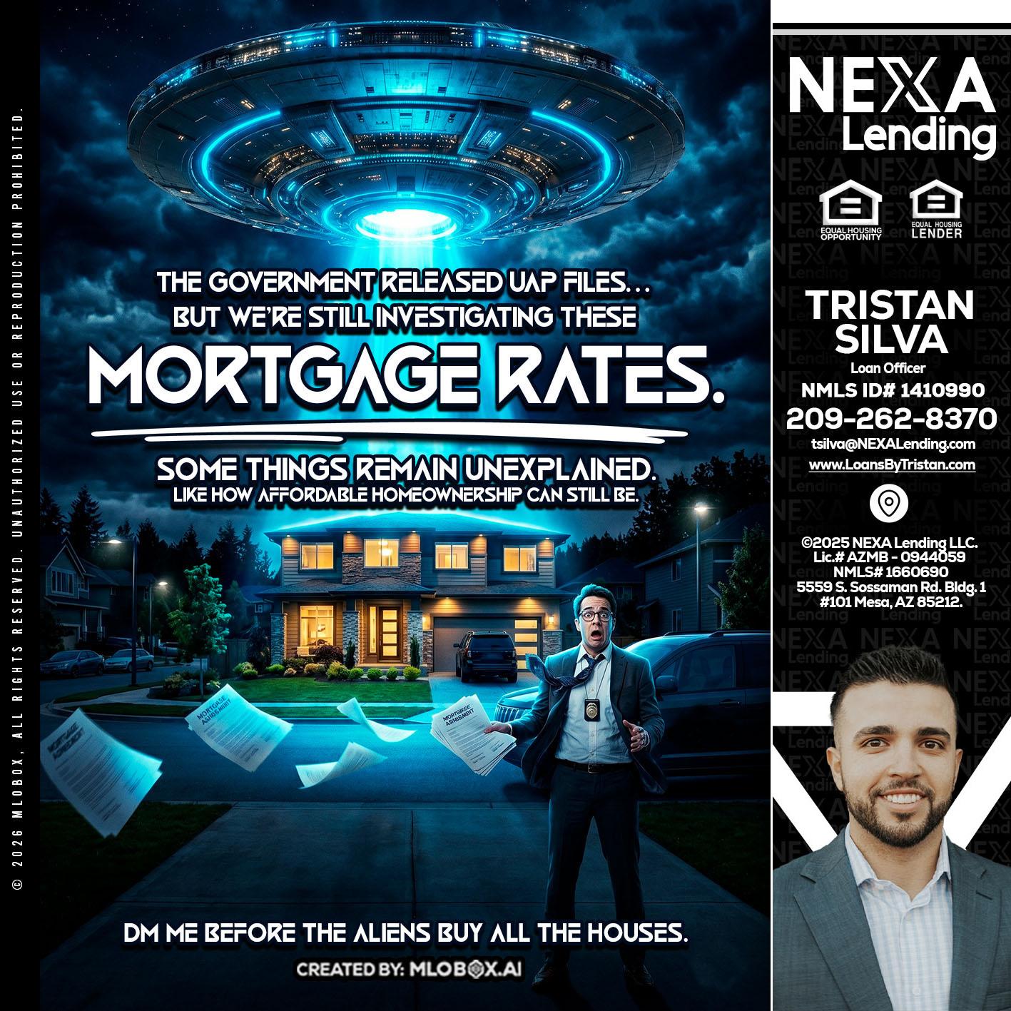 MORTGAGE RATES - Tristan Silva -Loan Officer