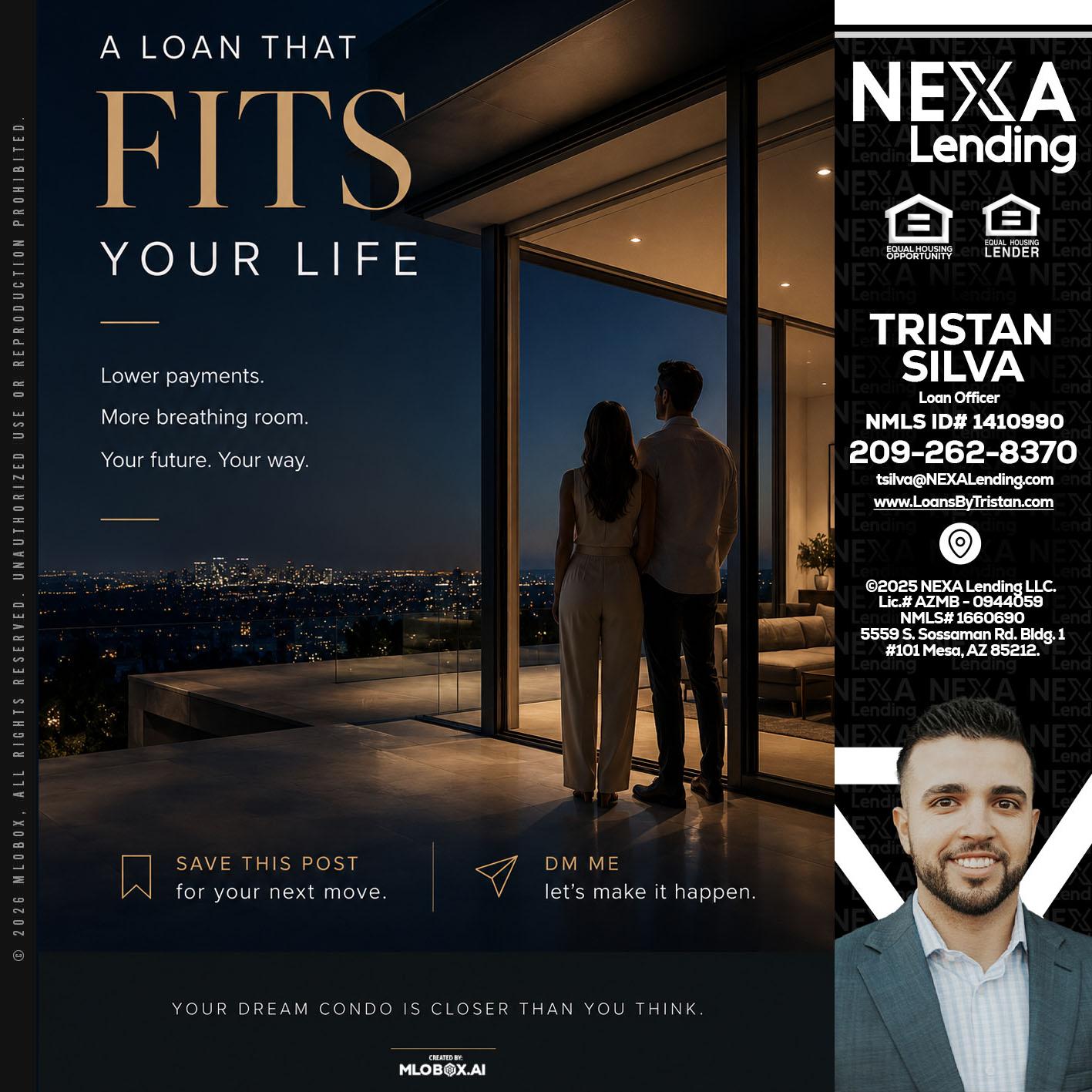 LOANS THAT FIT - Tristan Silva -Loan Officer