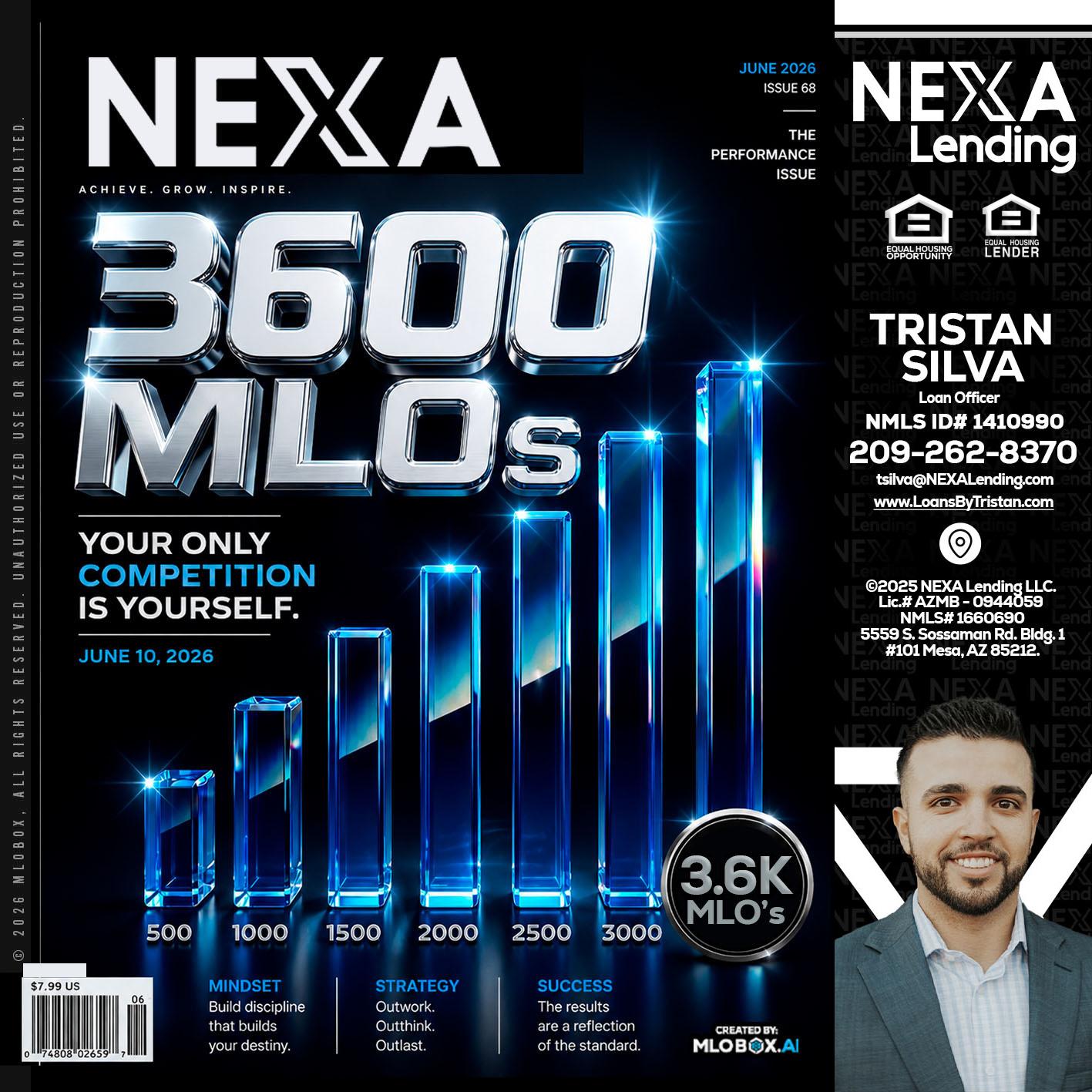 3600 MLOs - Tristan Silva -Loan Officer