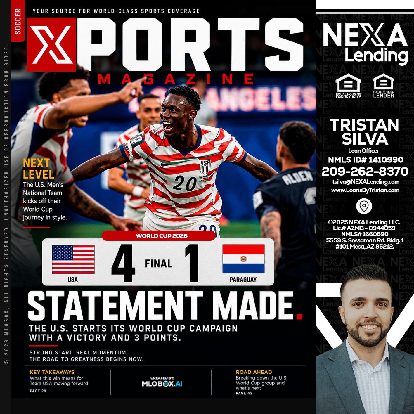 XPORTS - Tristan Silva -Loan Officer
