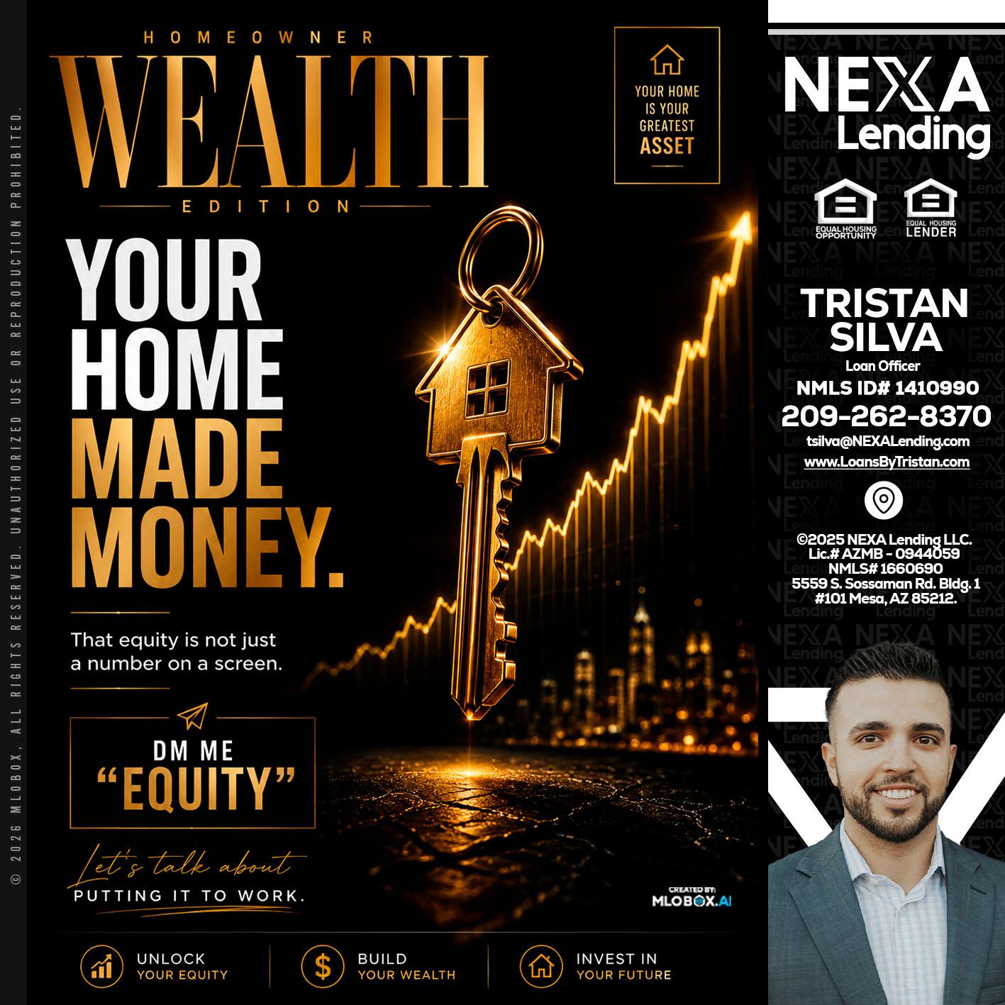 YOUR HOME MADE - Tristan Silva -Loan Officer