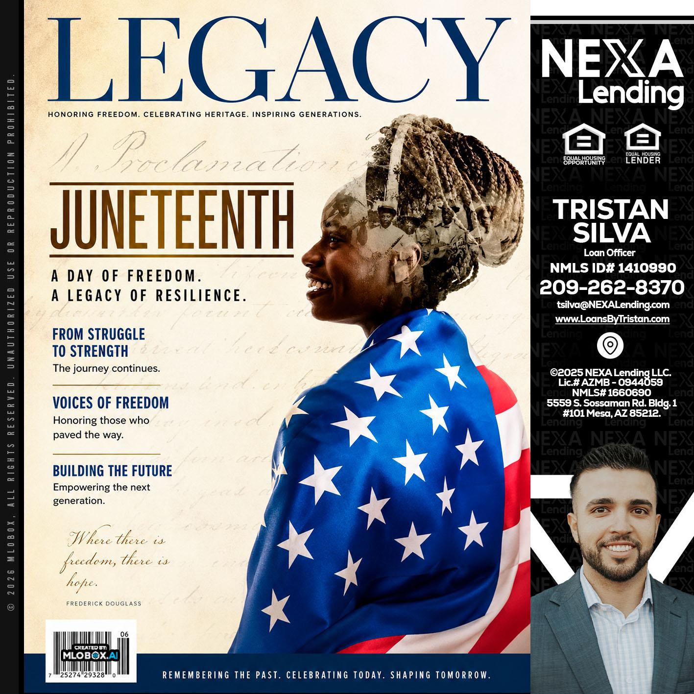 LEGACY - Tristan Silva -Loan Officer