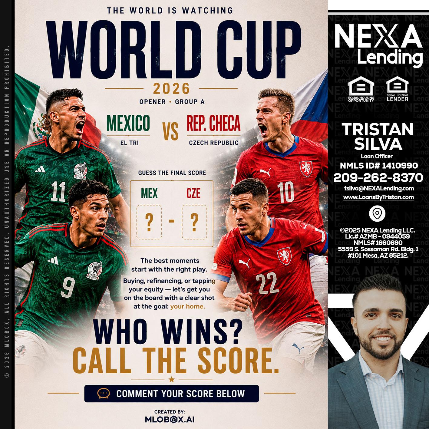 WORLD CUP 2026 - Tristan Silva -Loan Officer