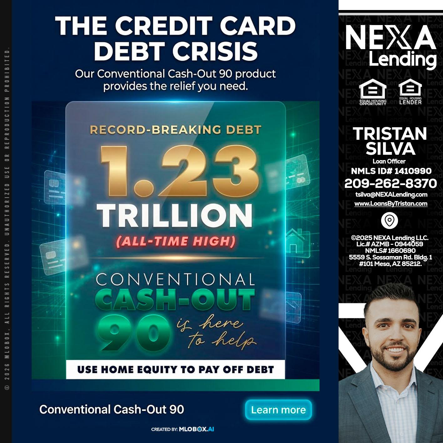THE CREDIT CARD - Tristan Silva -Loan Officer