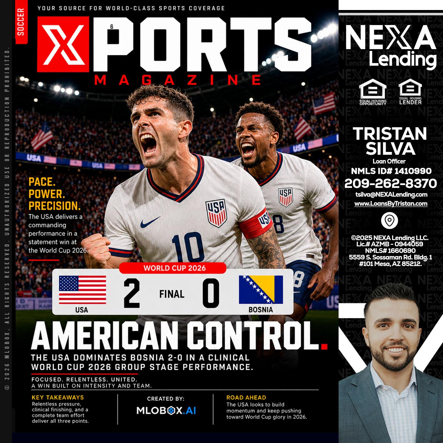 AMERICAN CONTROL - Tristan Silva -Loan Officer