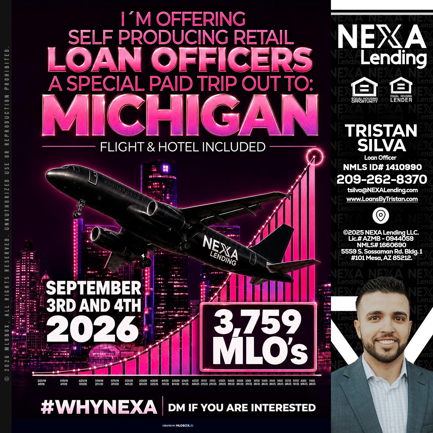MICHIGAN TRIP - Tristan Silva -Loan Officer