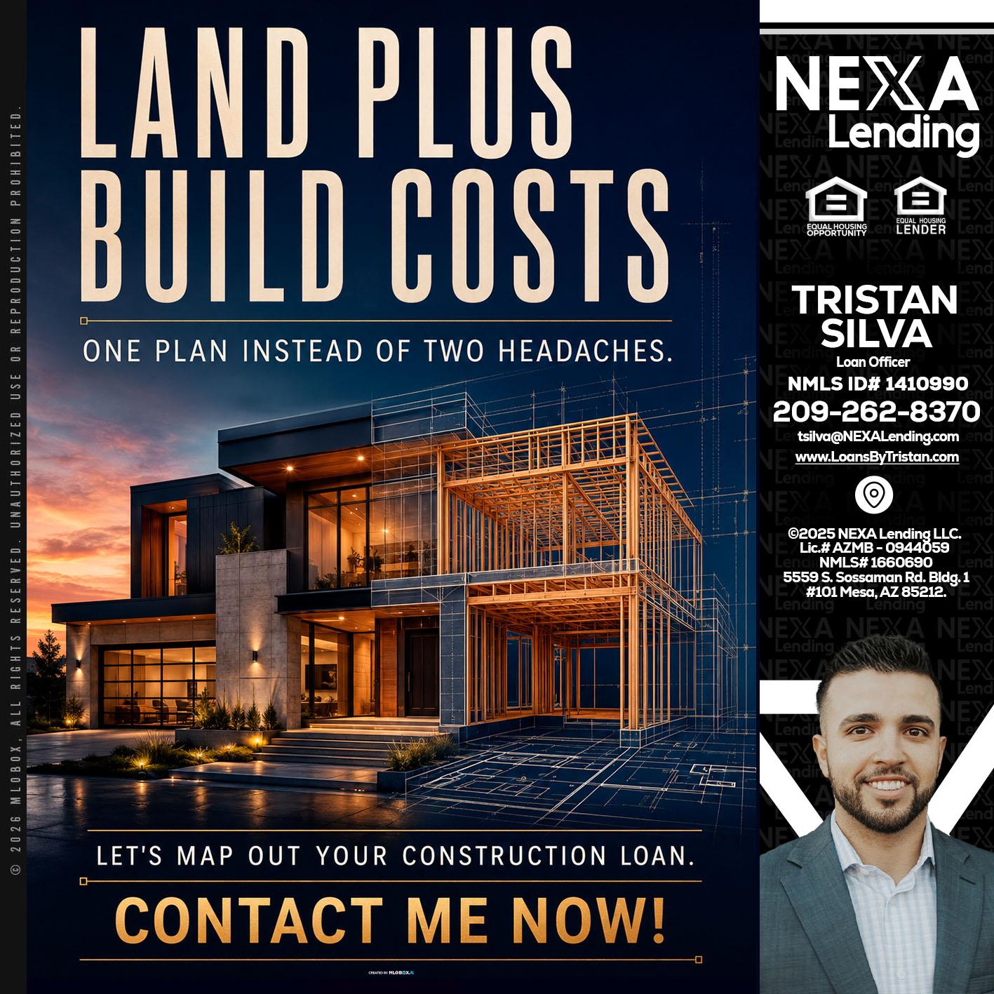 LAND PLUS - Tristan Silva -Loan Officer