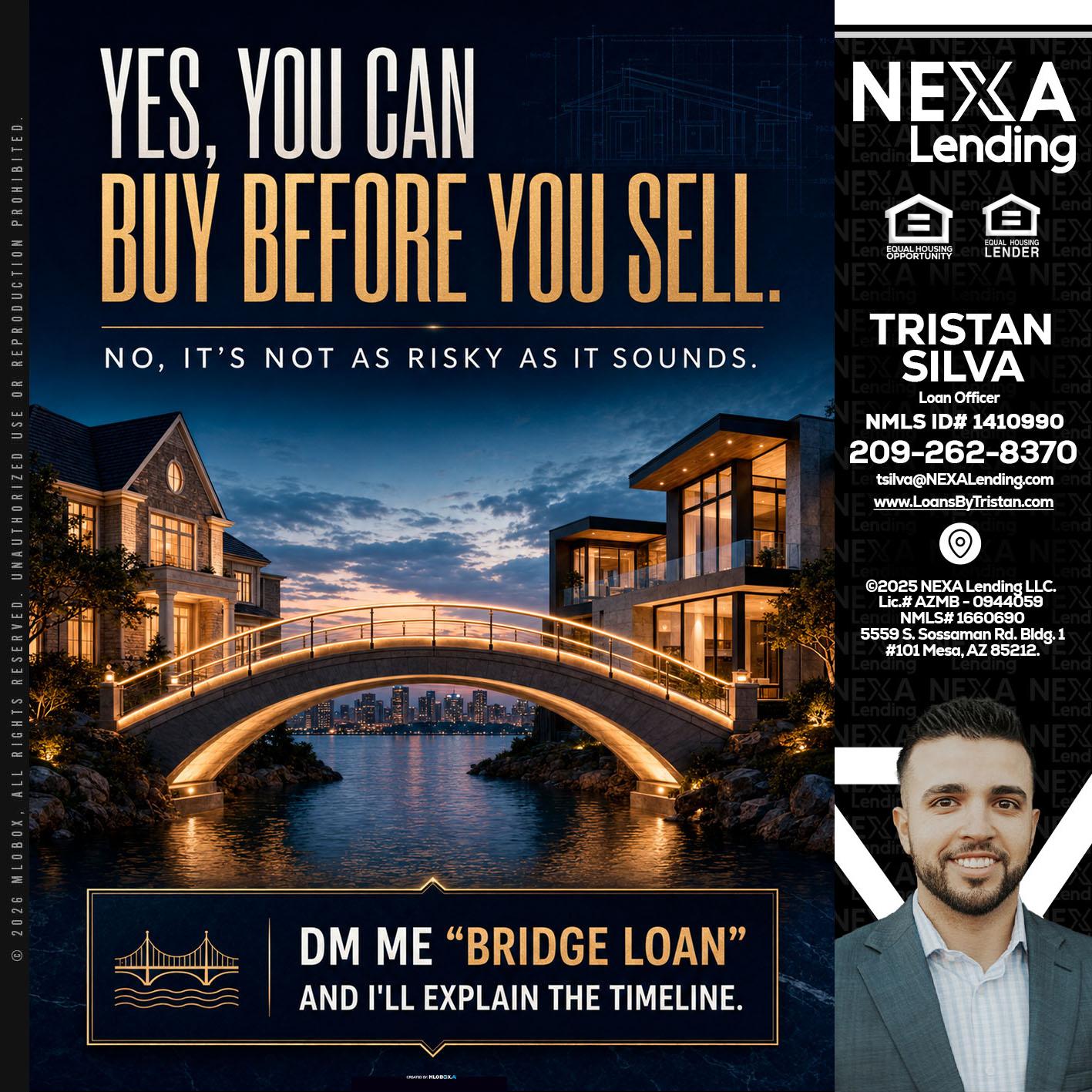 YES, YOU CAN - Tristan Silva -Loan Officer
