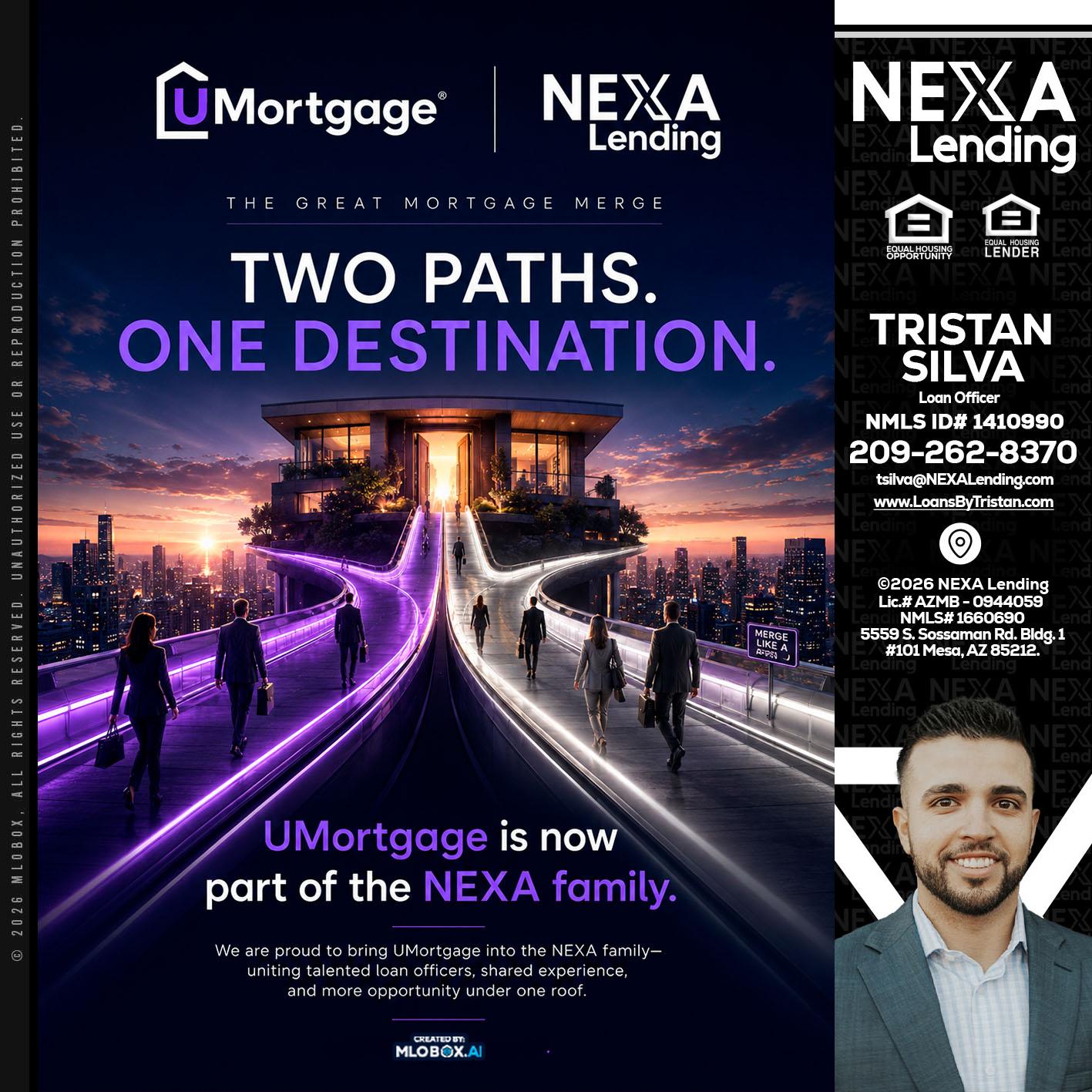 two path - Tristan Silva -Loan Officer