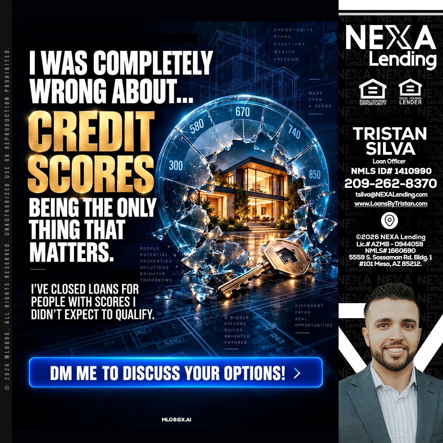 I WAS COMPLETY - Tristan Silva -Loan Officer